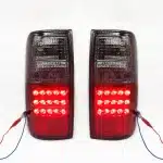 LED Taillight Assembly Rear Brake Brake Lamp Red Lens for 1991-1997 Toyota Land Cruiser LC80 FJ80 4500