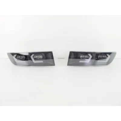 LED Daytime Running Light & Fog Lamp Assembly for 2003-2009 Toyota Prado FJ120 LC120, DRL with Turn Signal Function LED Daytime Running Light & Fog Lamp Assembly for 2003-2009 Toyota Prado FJ120 LC120, DRL with Turn Signal Function