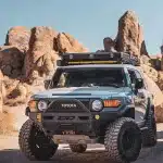 Magnesium Aluminum Alloy Off-Road Front Bumper for Toyota FJ Cruiser 2007-2020, High Clearance Competition Style