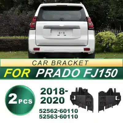 Rear Bumper Taillight Support Brackets LH & RH Pair for 2018-2020 Toyota Land Cruiser Prado FJ150, Replaces 52562-60110 52563-60110