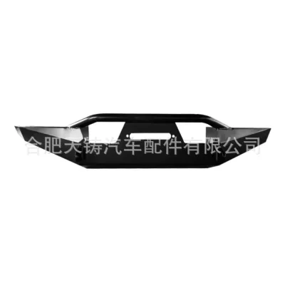 Heavy Duty Front Bumper Assembly for Toyota Land Cruiser LC80 FJ80 Series, Black Anti-Collision Guard Heavy Duty Front Bumper Assembly for Toyota Land Cruiser LC80 FJ80 Series, Black Anti-Collision Guard