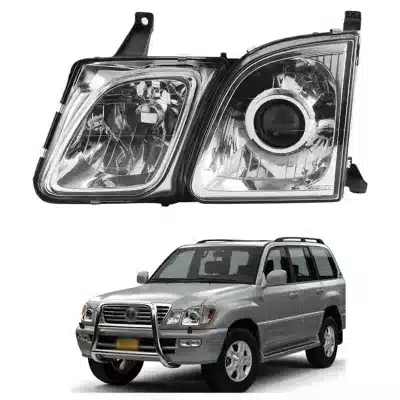 Front Left Driver Side Headlight Housing Lens for 1998-2007 Lexus LX470, Semi-Assembly OE 81170-60890 Front Left Driver Side Headlight Housing Lens for 1998-2007 Lexus LX470, Semi-Assembly OE 81170-60890