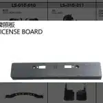 Rear Bumper Cover Fascia Replacement for Lexus LX570 Models, Durable ABS Construction