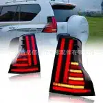Full LED Tail Lights Assembly for 2010-2023 Toyota Prado FJ150 LC150, Lexus LX Style Rear Parking Lamps