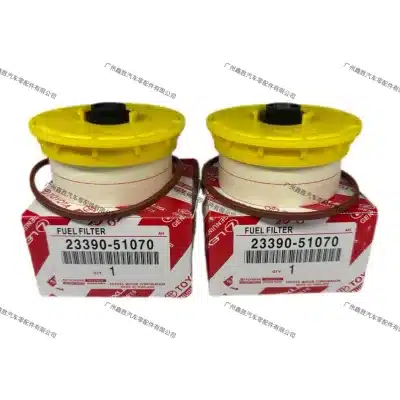 Diesel Fuel Filter Element 23390-51070 for Toyota Land Cruiser VDJ200 1VD-FTV Engine Diesel Fuel Filter Element 23390-51070 for Toyota Land Cruiser VDJ200 1VD-FTV Engine