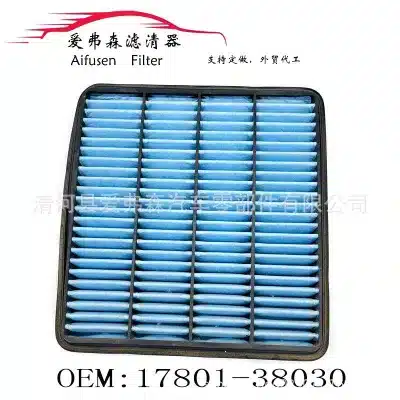 Engine Air Filter Element for Toyota Land Cruiser 200 V8 & Lexus LX570, OE 17801-38030 Replacement