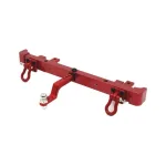 Metal Rear Bumper with Tow Hook Upgrade Part for MN Model 1/12 MN82 LC79 RC Crawler, Silver