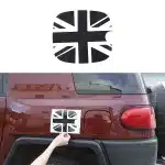 Fuel Tank Cap Cover Sticker Decal Black Accent Trim for 2007-2021 Toyota FJ Cruiser