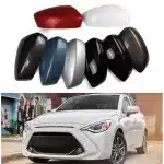 Passenger Side Door Mirror Cover Cap Glossy Silver Replacement for 2022-2024 Volkswagen Tayron, Right Side