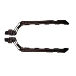 Rear Bumper Retainer Support Bracket Pair Left & Right for 2007-2012 Lexus LX570