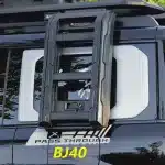 Heavy Duty Black Exterior Side Roof Rack Ladder for Toyota Prado, Highlander, Lexus LX570 SUV