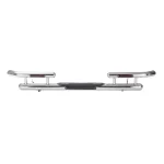 Rear Bumper Guard with LED Lights Stainless Steel for Toyota Land Cruiser Prado FJ120 2003-2009