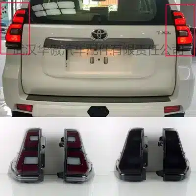 Full LED Tail Light Assembly Smoked Lens for 2018-2023 Lexus GX460 GX400 GX470, Rear Brake Reverse Sequential Turn Signal Full LED Tail Light Assembly Smoked Lens for 2018-2023 Lexus GX460 GX400 GX470, Rear Brake Reverse Sequential Turn Signal
