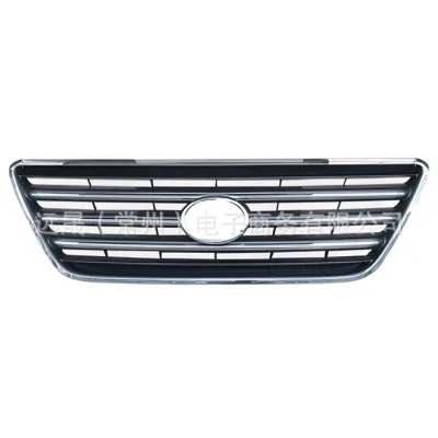 Front Upper Grille Radiator Mesh Chrome Trim Replacement for 2004-2009 Lexus GX470, ABS Plastic Front Upper Grille Radiator Mesh Chrome Trim Replacement for 2004-2009 Lexus GX470, ABS Plastic