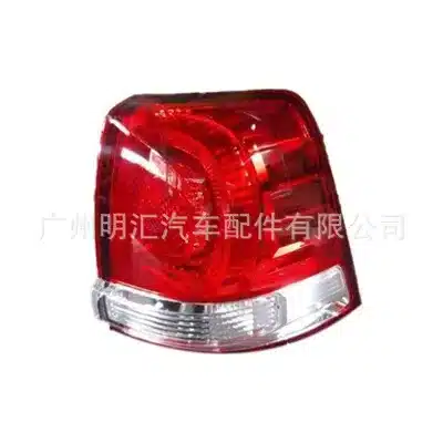 Rear Outer Taillight Lamp Pair (Left and Right) for Toyota Land Cruiser 200 UZJ/GRJ/URJ Series 2008-2015, OEM 81561-60750 81551-60820