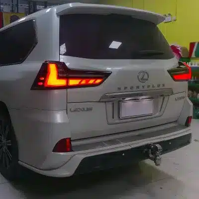 Full LED Tail Light Assembly for 2016-2021 Lexus LX570, Sequential Turn Signals, Brake & DRL Pair Full LED Tail Light Assembly for 2016-2021 Lexus LX570, Sequential Turn Signals, Brake & DRL Pair