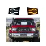 LED Daytime Running Lights DRL White 12V for Toyota Land Cruiser LC76 LC78 2023-2024