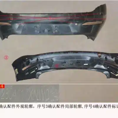 Rear Bumper Assembly for ORA Funky Cat / 03 – Part Number 2804108ANW01A