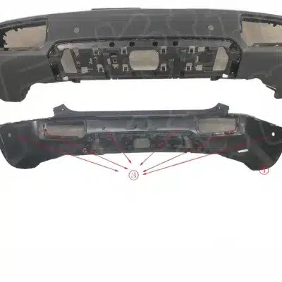 Rear Bumper Assembly for Haval Dargo – Part Number 2804102XKN04A Rear Bumper Assembly for Haval Dargo – Part Number 2804102XKN04A