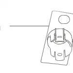 Tank 300 City Edition Radar Bracket Clip – Part 3603111XKM01A