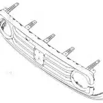 Tank 300 Front Radiator Grille Assembly – Part No. 5509800XKM01B