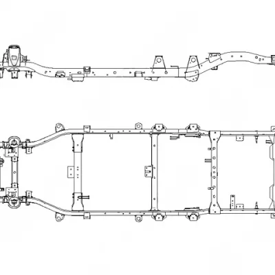 GWM Wingle 5 Frame Assembly – Part No. 2800010-0418-001 (Drawing 3350F5-2.8T) GWM Wingle 5 Frame Assembly – Part No. 2800010-0418-001 (Drawing 3350F5-2.8T)