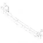WEY Mocha Rear Bumper Reinforcement Skeleton – 2804141XGW01A