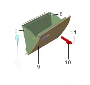 ZX Auto Terralord Glove Box Assembly – Part No. G5303010-0000 ZX Auto Terralord Glove Box Assembly – Part No. G5303010-0000