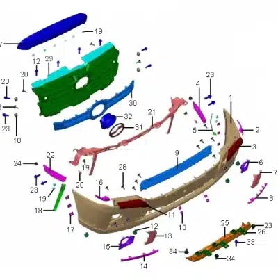 ZX Auto Grand Tiger Left Side Fender – Part 8403010-2800 ZX Auto Grand Tiger Left Side Fender – Part 8403010-2800