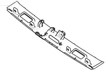 WEY Latte License Plate Lamp Bracket – Part Number 5506102XVE01A WEY Latte License Plate Lamp Bracket – Part Number 5506102XVE01A