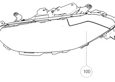 WEY Macchiato Left Headlight Assembly – Part No. 4121100XVD01A WEY Macchiato Left Headlight Assembly – Part No. 4121100XVD01A