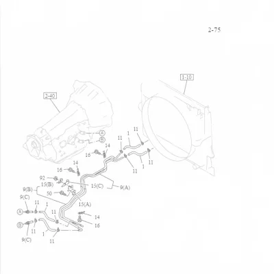 Jiangxi Isuzu D-MAX Transmission Cooler Oil Pipe – C8980362730 Jiangxi Isuzu D-MAX Transmission Cooler Oil Pipe – C8980362730