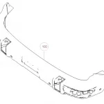 Tank 300 City Edition Front Bumper Assembly – Part No. 2803204XKM01A
