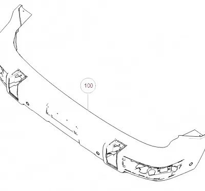 Tank 300 City Edition Front Bumper Assembly – Part No. 2803204XKM01A Tank 300 City Edition Front Bumper Assembly – Part No. 2803204XKM01A