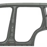 Genuine Haval Dargo Left Side Panel Assembly – 5401101XKN04A