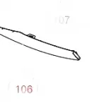 Haval Jolion Rear Bumper Decorative Trim Strip – Part No. 2804136XST01A