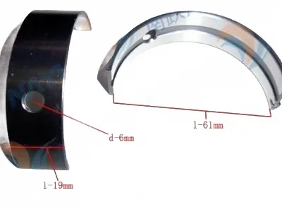 Yunnei Power YND19 1.9L Diesel Engine Crankshaft Main Bearing – Part 1005011-0195-001 Yunnei Power YND19 1.9L Diesel Engine Crankshaft Main Bearing – Part 1005011-0195-001