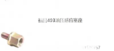BAIC Foton BJ493ZQ3 Engine Oil Pressure Sensor Seat Assembly – E049302000015 BAIC Foton BJ493ZQ3 Engine Oil Pressure Sensor Seat Assembly – E049302000015