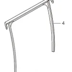 Rear Left Window Glass Run Channel for ORA White Cat (R2) – 6207121XNZ02A