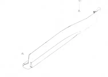 Haval H6 Guochao Rear Left Door Exterior Trim Panel – 5006330XKZ4NA Haval H6 Guochao Rear Left Door Exterior Trim Panel – 5006330XKZ4NA