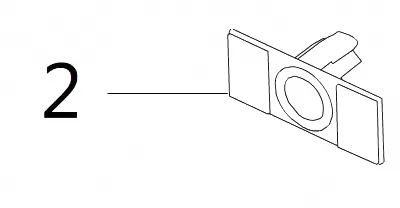 Tank 300 City Edition Parking Sensor Bracket – Part No. 3603104XKM01A Tank 300 City Edition Parking Sensor Bracket – Part No. 3603104XKM01A