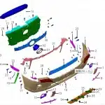 ZX Auto Grand Tiger Front Left Wheel Arch Fender Flare – 5512110-2200