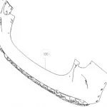 Haval Chitu Rear Bumper Upper Assembly – Part No. 2804101XST22A