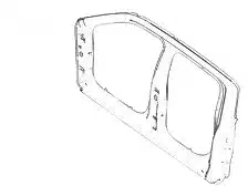 GWM King Kong Poer Left Side Panel Assembly – 5401101XPS01A GWM King Kong Poer Left Side Panel Assembly – 5401101XPS01A