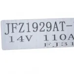 Haval H5 Alternator – Drawing No. JFZ1929AT-1, Part Code ZD3701010-0066-001