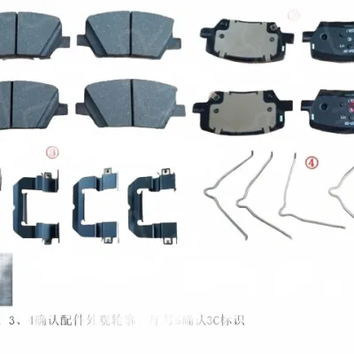 Front Brake Pads for Haval H6 3rd Gen (B01 Chassis) – Part 3501151XGW01A Front Brake Pads for Haval H6 3rd Gen (B01 Chassis) – Part 3501151XGW01A