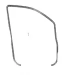 JAC Motors Shuailing T8 Front Right Door Frame Weatherstrip Seal – 6107120P3010