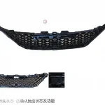 Haval H6S Front Grille Assembly (Sport Coupe Edition) – 5509410XKN03A