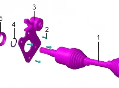 ZX Auto Terralord Front Axle Bracket (Right Side) – ZX6490-2301012 ZX Auto Terralord Front Axle Bracket (Right Side) – ZX6490-2301012