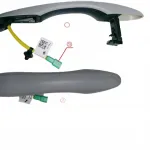 WEY VV7 Front Right Exterior Door Handle Assembly – Part 6105134XKU33A